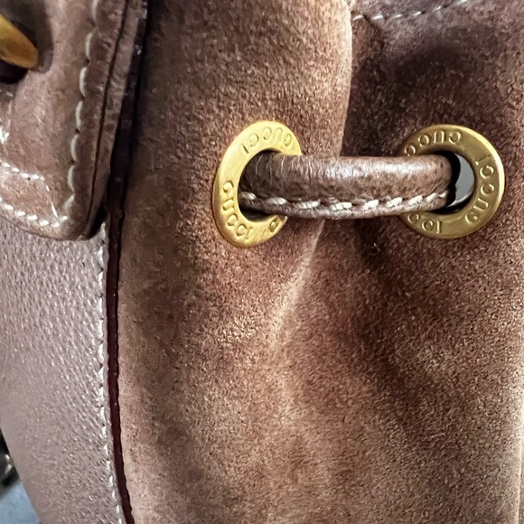 Rare Vintage 1970s Gucci Mini Bamboo Backpack - Picture 12 of 13